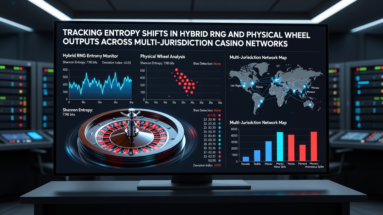 Screenshot of dashboard displaying real-time entropy shift tracking across casino networks with hybrid RNG and physical wheel data streams